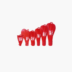 Housses M1 ISO rouge pour extincteur portatif