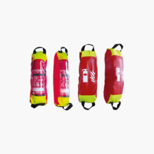 Housses M1 ISO pour extincteur 2 KG poudre sur support transport