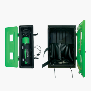 Coffrets chauffants pour douche portative