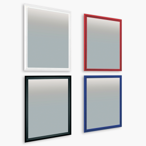Cadres SNAP aluminium colorés